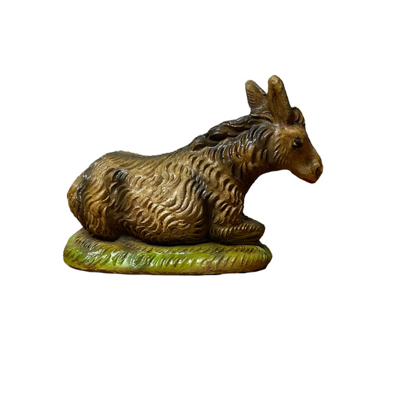 Made In Italy Nativity Scene Donkey Figurine 3.5" Christmas Holiday Jesus Birth - Picture 3 of 5
